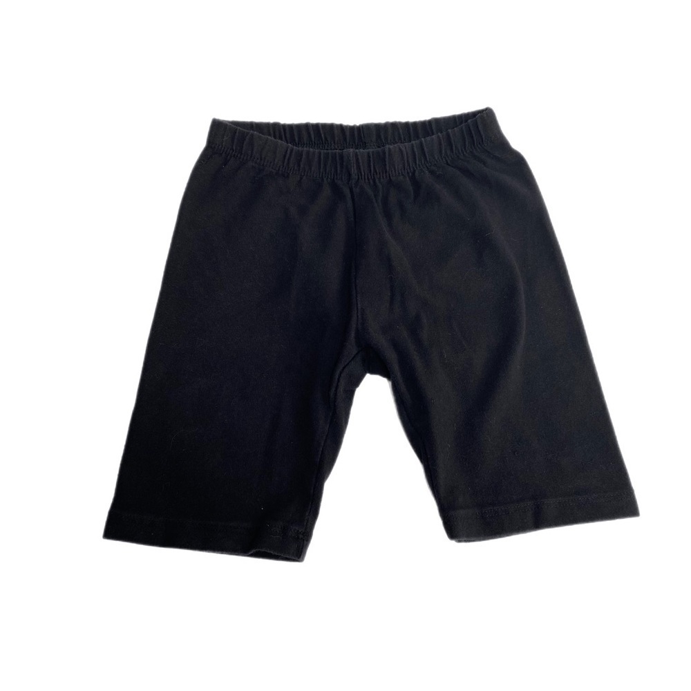 Children’s Place Girls Basic Black Bike Cartwheel Shorts